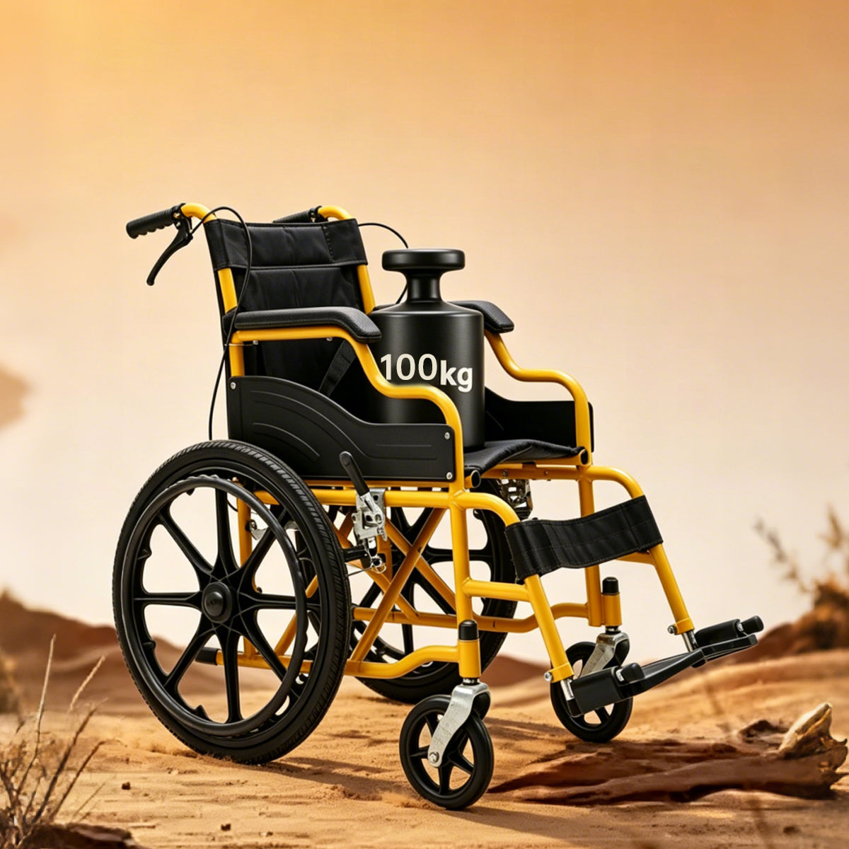 K1 ultraleichter Rollstuhl 11 kg – faltbar & transportfreundlich